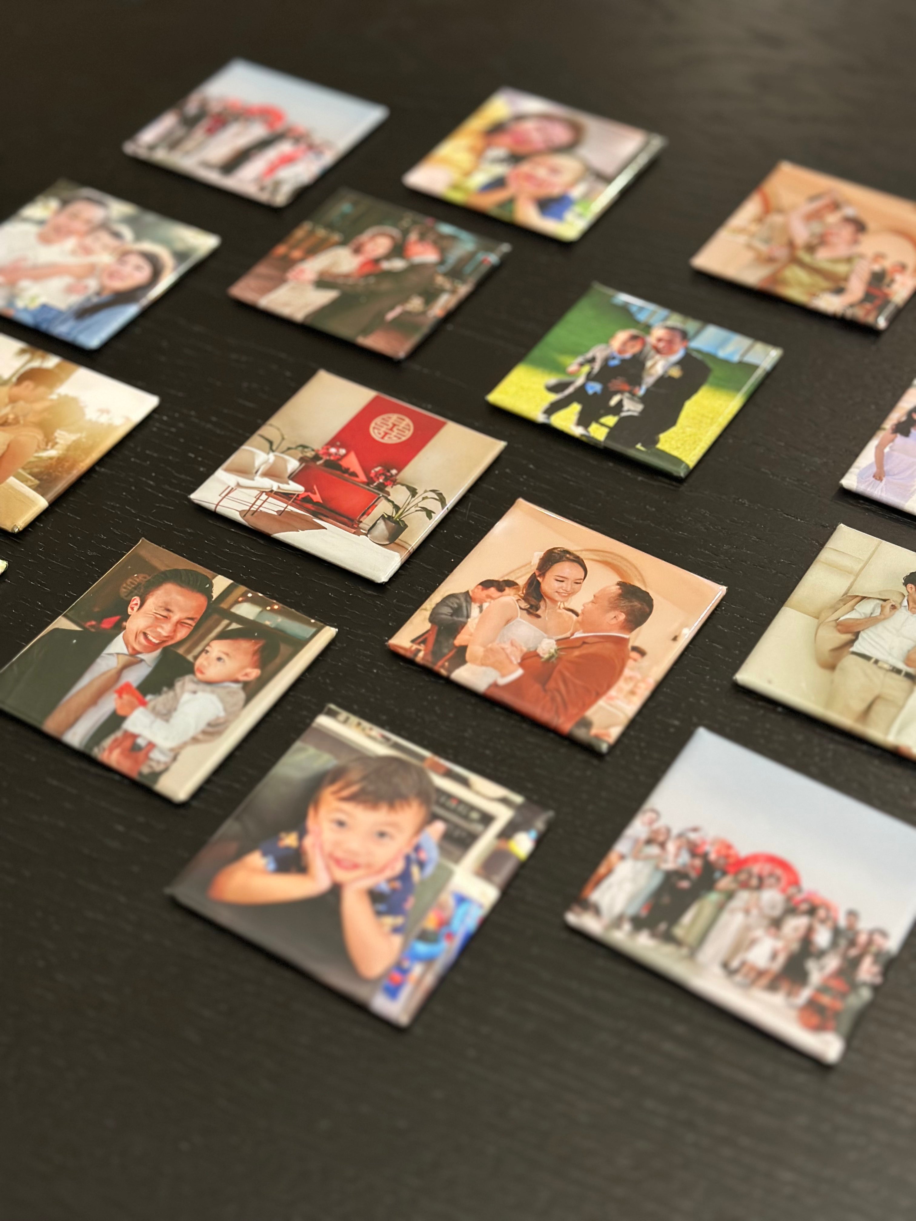 Bulk Order Custom Photo Magnets Set of 90